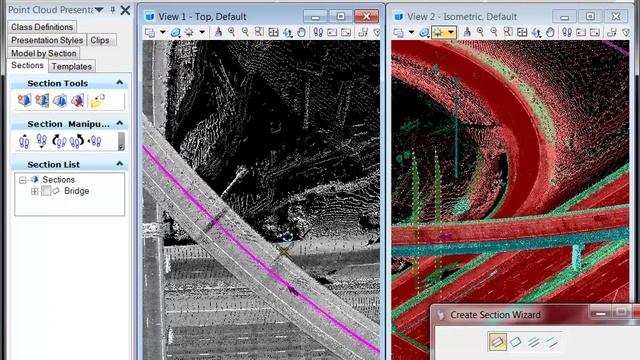 Descartes SS4 - Point Clouds - Create Section Wizard смотреть онлайн