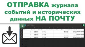 ОТПРАВКА журнала событий и исторических данных НА ПОЧТУ в WEINTEK панелях