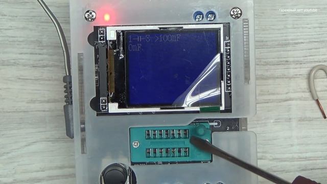 ESR метр GM328 калибровка прибора смотреть онлайн