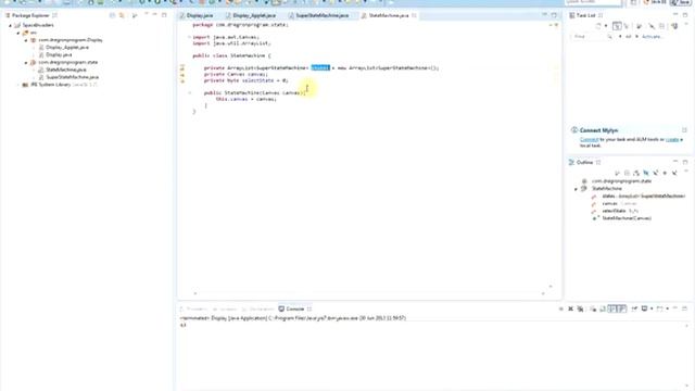 Space Invaders Tutorial (Java) 4 - StateMachine смотреть онлайн