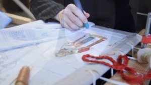 Лицевое шитье. Мастерская лицевого и золотного шитья во Введенском женском монастыре.