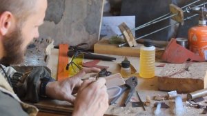 Изготовление наборной рукояти для ножа