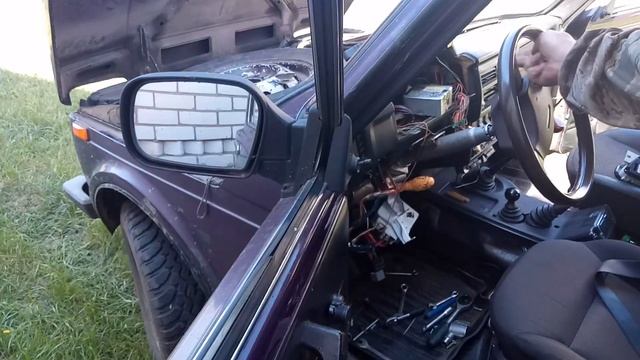 Проверка ЭУР Toyota установленного на ниву смотреть онлайн