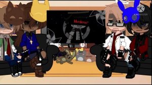 [FNAF]"Mark,Simon,Frederick+Henry"react to[]Afton family]Part 12||