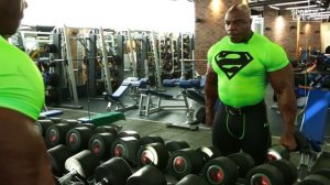 Мастер-класс Toney Freeman. Тренировка бицепса и трицепса.