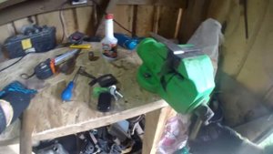 Сделал откидной наждак.Лайфхак