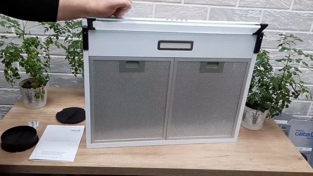 Вытяжка CATA C2-T600 WH. Характеристики, внешний вид. Обзор. смотреть онлайн