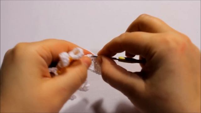 Как вязать крючком ромашку. How to crochet daisy. смотреть онлайн