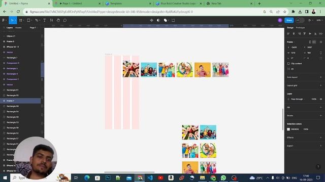 Horizontal and Vertical Scrolling | Figma Animation | Figma Tutorial