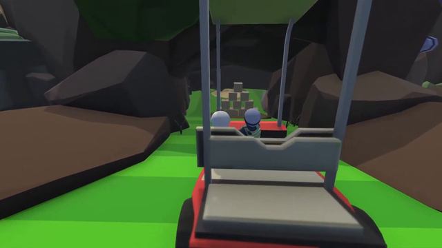 Проходим карту гольф в Human: Fall Flat [12 серия] смотреть онлайн