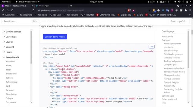 How To Use Bootstrap Modal In React | Bootstrap 5 | ReactJs