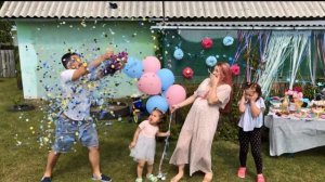 Узнаем пол ребенка - Gender reveal party (Olenberg)