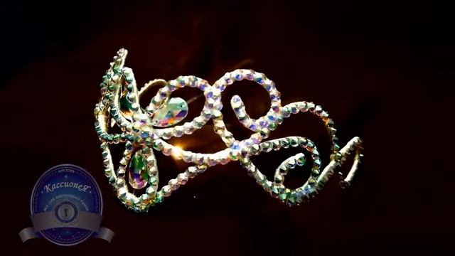 Тиара "Полина" (Украшение ручной работы, магазин-мастерская "КассиопеЯ") смотреть онлайн