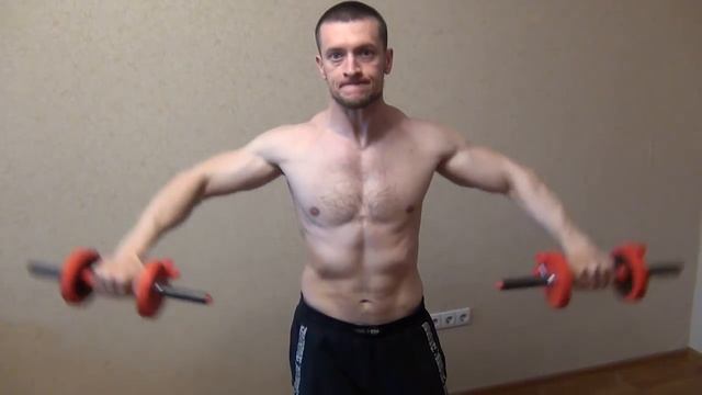 Лучшее упражнение для плеч в домашних условиях