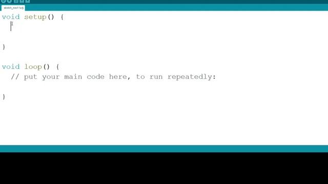 Функция SETUP