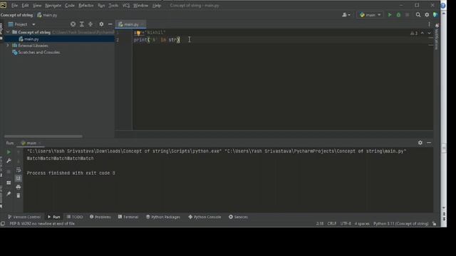 String Operators in Python|Concatenation,Replication,Membership and Comparison Operators in Python
