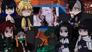・୨୧ :: Kamaboko Squad react to Nezuko Kamado || 1/2 || Discontinued