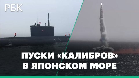 Подлодки «Петропавловск-Камчатский» и «Волхов» поразили цели в Японском море ракетами «Калибр»