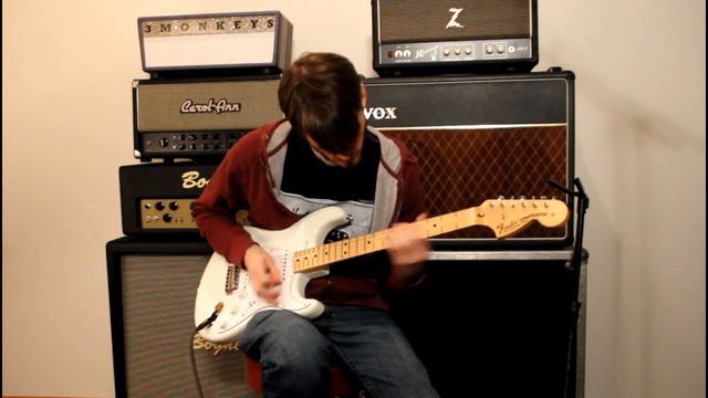 Fender Custom Shop 1969 Stratocaster NOS Review by Make'n Music смотреть онлайн