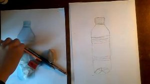 Рисуем бутылку
