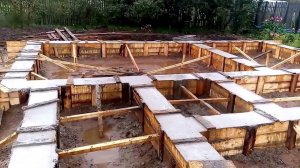 Правильный мелкозаглубленный ленточный фундамент под каркасный дом. Часть 2