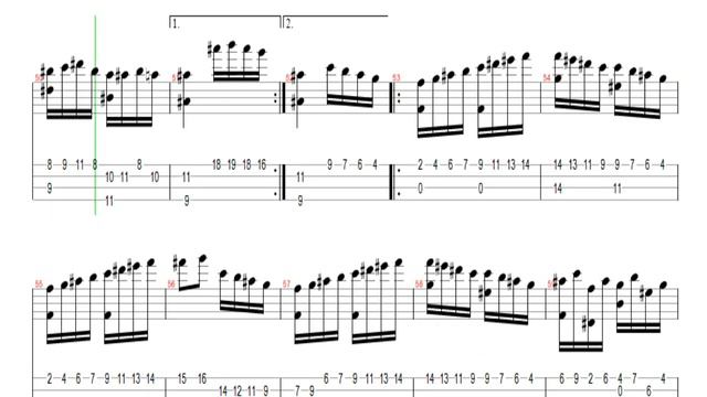 Rondo Alla Turca - Wolfgang Amadeus Mozart (classical bass tab) смотреть онлайн