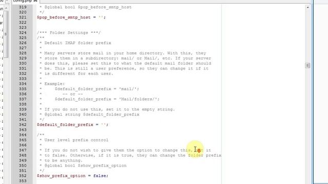 How to configure Squirrelmail with hMail Server