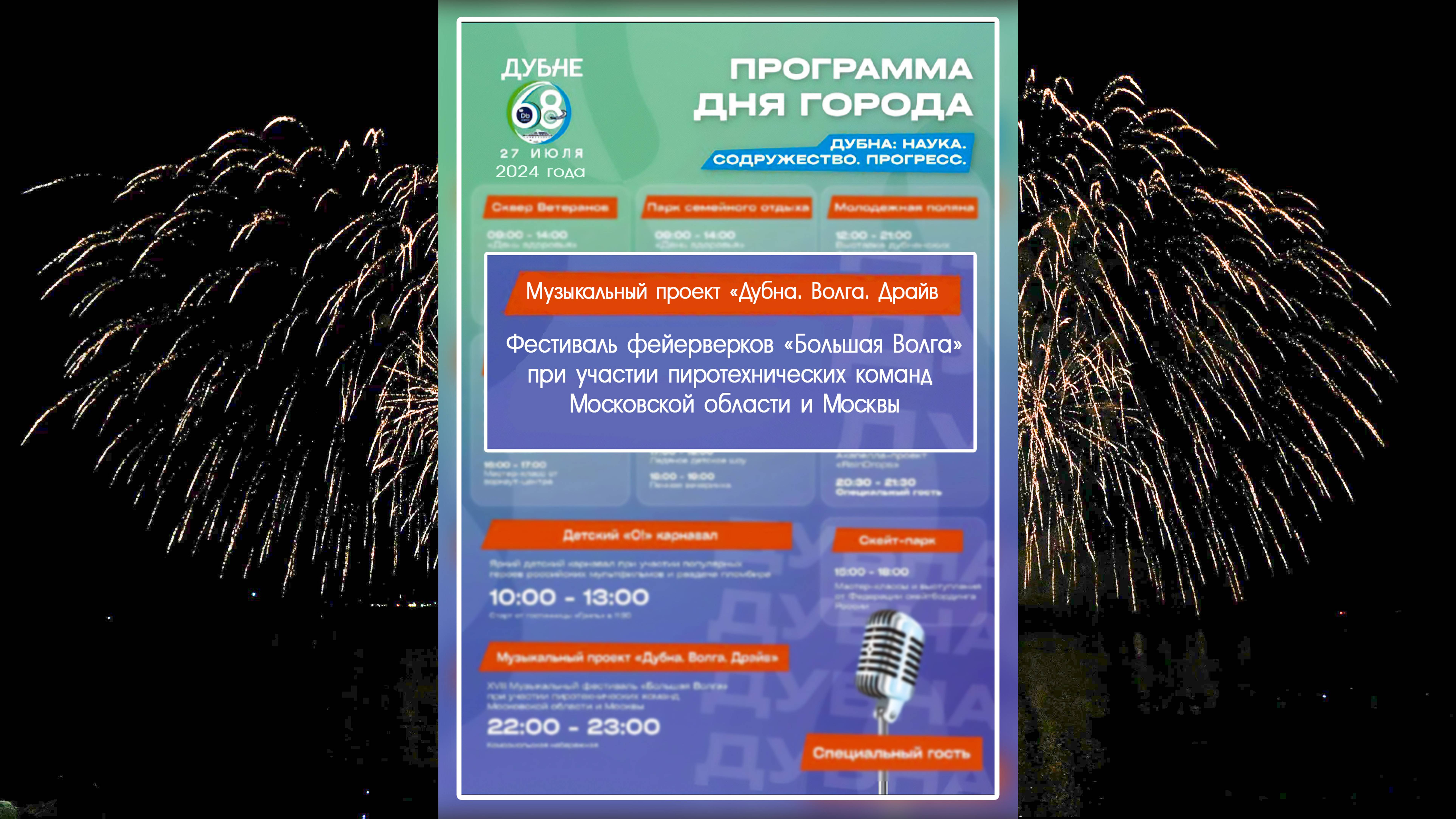 Фестиваль фейерверков «Большая Волга» 2024.07.27 Fireworks Festival 'Big Volga'