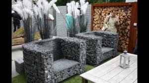 Идеи использования габионов в ландшафтном дизайне, заборов, мангалов