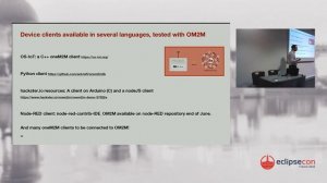 Eclipse OM2M: oneM2M standards made simple for IoT developers