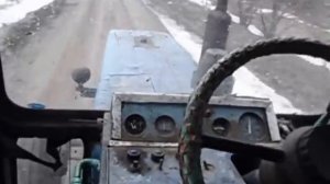 Рулевое МТЗ 80 (вставлены шайбы в распределитель).wmv