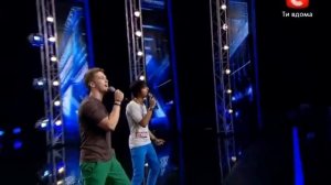 дует "TWO VOICES" х-фактор (06.10.12)