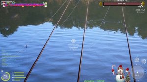 русская рыбалка 4: Куори, новогоднее задание, сиг куорский, пелядь, закрыл за 1 час, от ЧокопайТВ