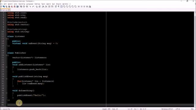 C++ Tutorial: The Observer Software Design Pattern смотреть онлайн