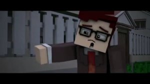 Dancin клип,анимация майнкрафт(песня на английском)minecraft song.