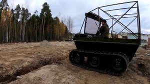 Гусеничный вездеход Зверюга производства ХМАО-Югра г. Нягань