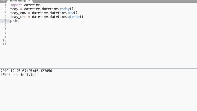Built-in Modules in Python | DateTime Module (Date, Time, Datetime, TimeDelta, TimeZone)