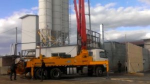 автобетононасос в работе betonsk.ru Челябинск