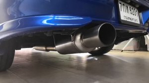 FGK Fujitsubo Legalis Super R exhaust on Subaru Impreza EJ20 sound
