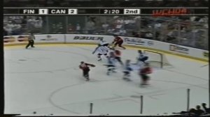 Jääkiekon Maailmancup Toronto 2004  Finaali Suomi vs  Kanada + Selänne, Foote, T  Ruutu, Summanen j