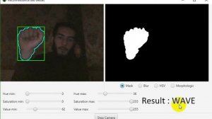 Hand Gesture Recognition with OpenCV 3.1 & JavaFX