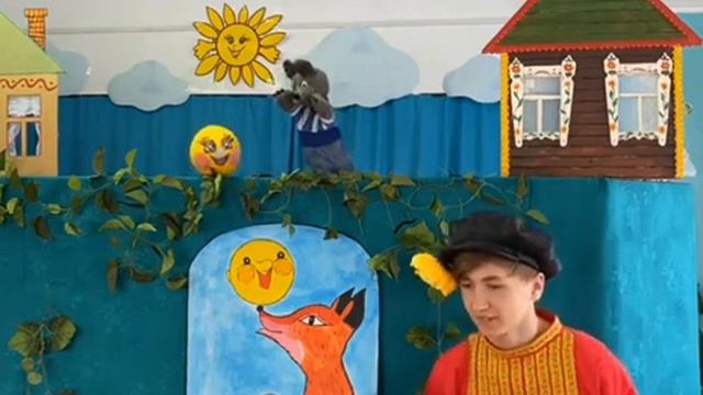 Кукольный спектакль "Как колобок в школу пошел" смотреть онлайн