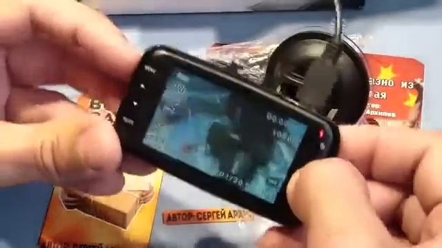 Автовидеорегистратор VanxseHD 1080P GS8000L Посылка с Алиэкспресс смотреть онлайн