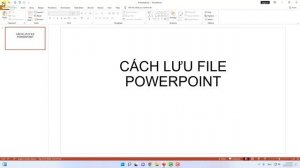 Cách Lưu File Powerpoint