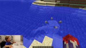 Как создать древнего стража в Майнкрафт, детский летсплей Minecraft.