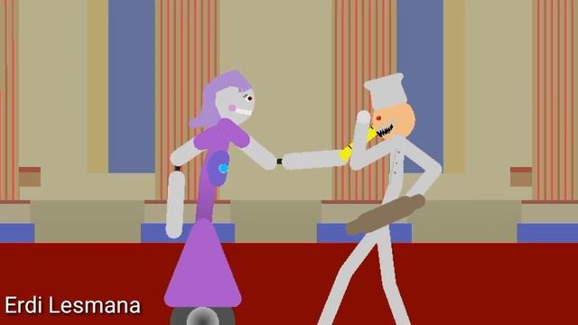 Siren Cop vs Miss Ani Tron vs Papa Pizza (Cop vs Teacher vs Chef) смотреть онлайн