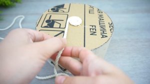 DIY Красивая ШКАТУЛКА из картона и веревки