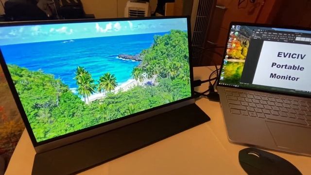 EVICIV 15.6 inch 4K Portable Monitor смотреть онлайн