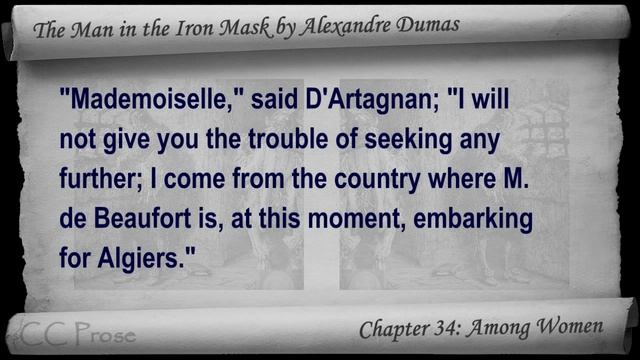 Chapter 34 - The Man in the Iron Mask by Alexandre Dumas - Among Women смотреть онлайн