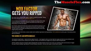 NOX Factor Review - The Effective Bodybuilding Supplement